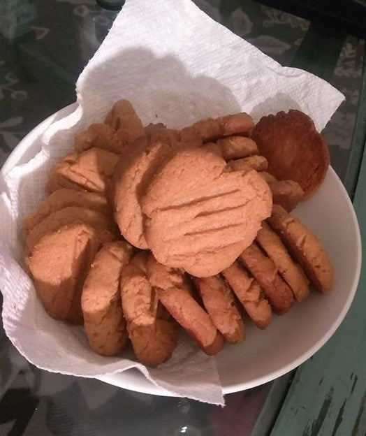 Wayne's Peanut Butter Cookies