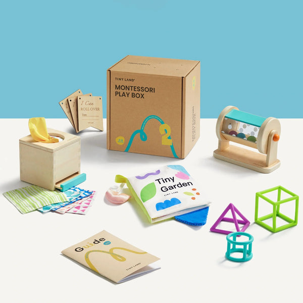 Tiny Land® Montessori Toys for Newborns (4–6 Months) - gocyberbiz.com