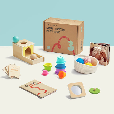 Tiny Land® Montessori Toys for Newborns (7–9 Months) - gocyberbiz.com