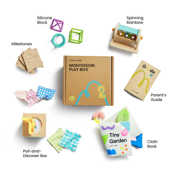Tiny Land® Montessori Toys for Newborns (4–6 Months) - gocyberbiz.com