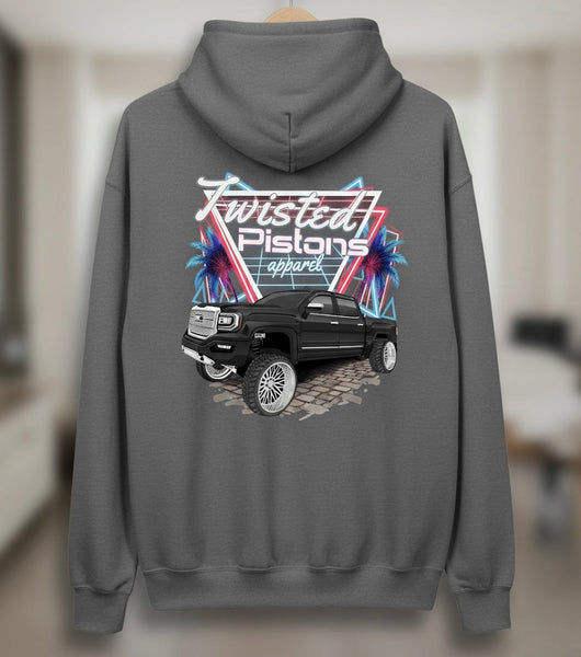 Retro Black Sierra Hoodie - gocyberbiz.com