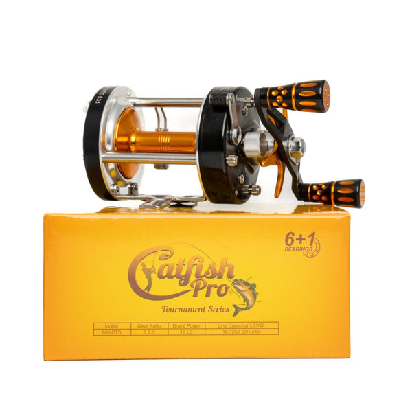 600CTS Round Baitcaster Reel - gocyberbiz.com