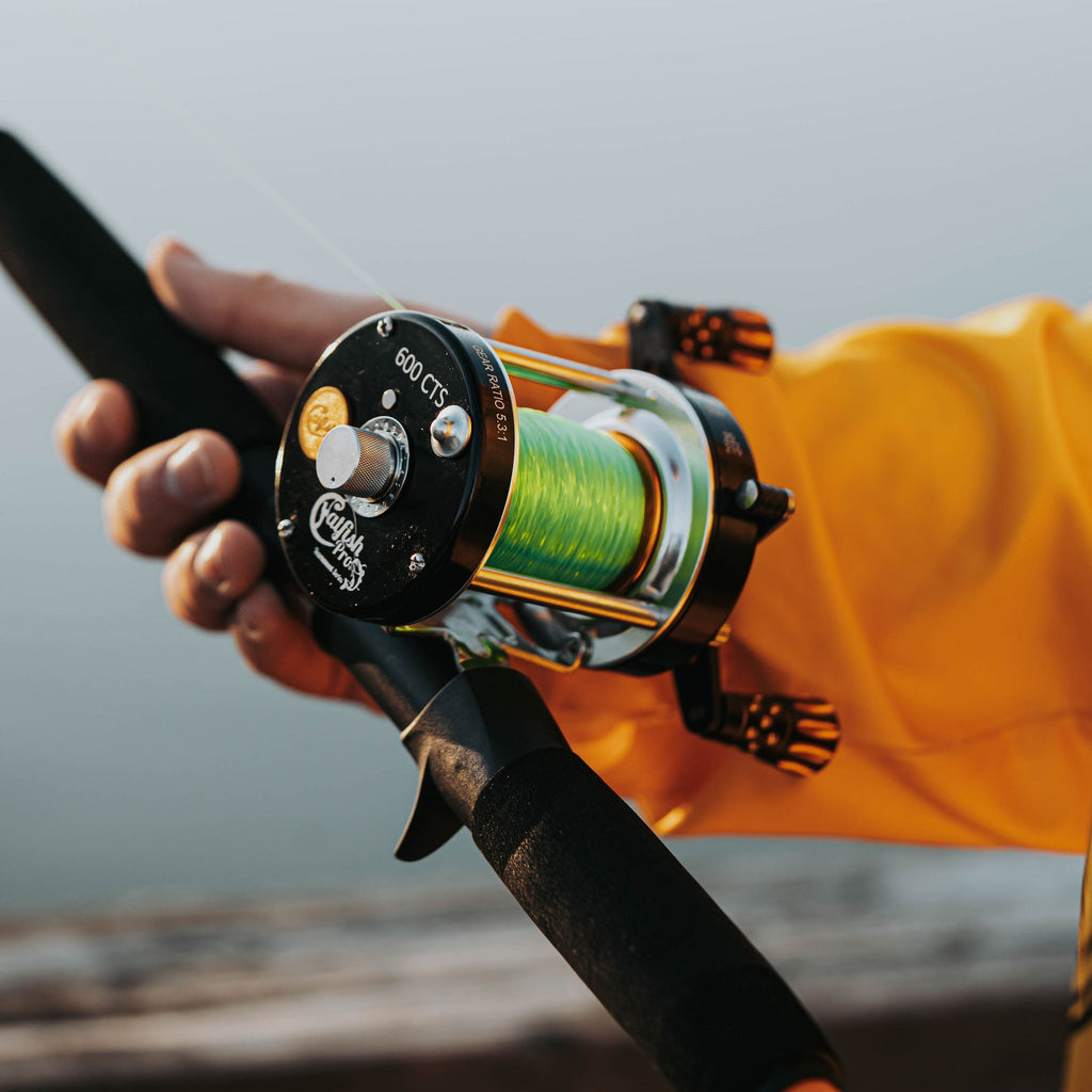 600CTS Round Baitcaster Rod and Reel Combo - gocyberbiz.com