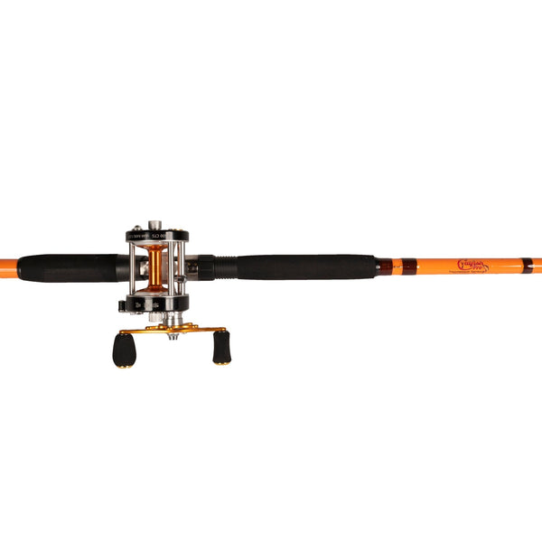 600CTS Round Baitcaster Rod and Reel Combo - gocyberbiz.com