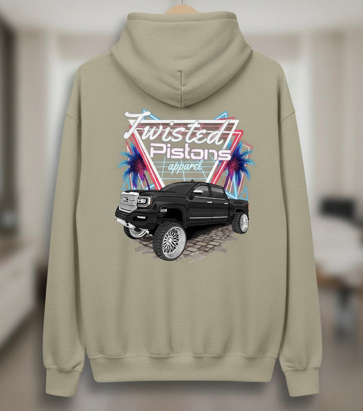 Retro Black Sierra Hoodie - gocyberbiz.com