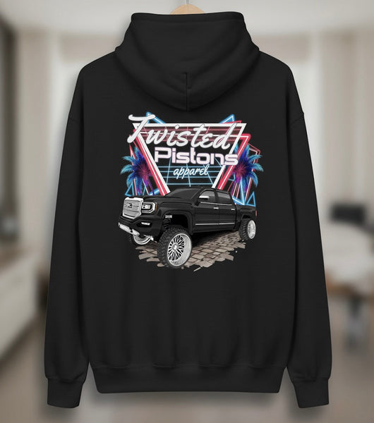 Retro Black Sierra Hoodie - gocyberbiz.com