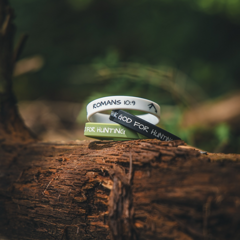(3 Pack) Thank God For Hunting Bracelet - gocyberbiz.com