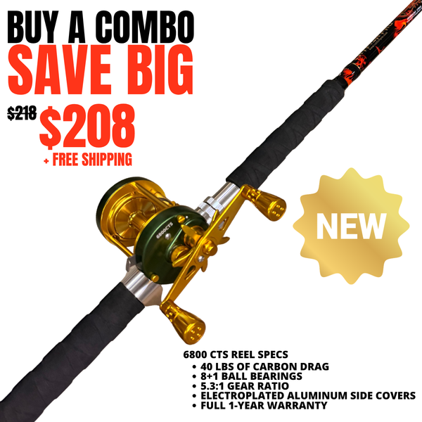 Black Dragon Fire Casting Rod - gocyberbiz.com
