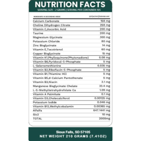 Pet's Daily Wellness Formula - For Pets With Pork/Beef Allergy - gocyberbiz.com