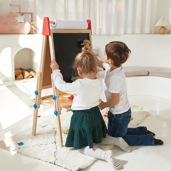 Tiny Land® 3-in-1 Art Easel for Kids - gocyberbiz.com
