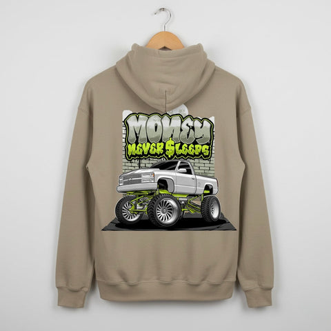 Money Never Sleeps Hoodie - gocyberbiz.com