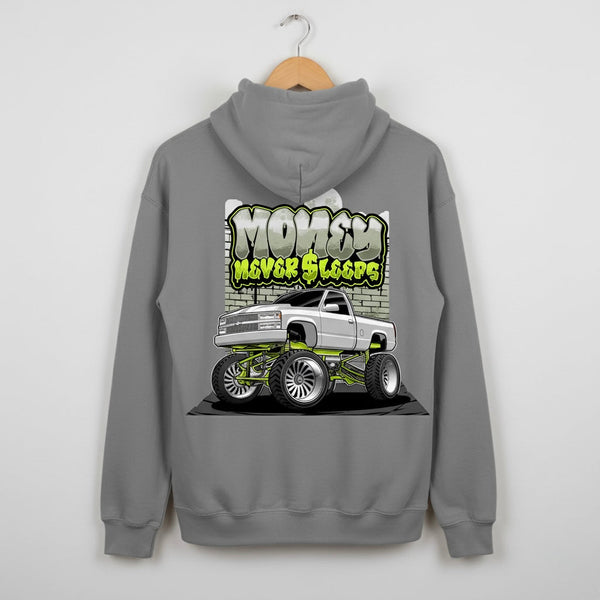 Money Never Sleeps Hoodie - gocyberbiz.com