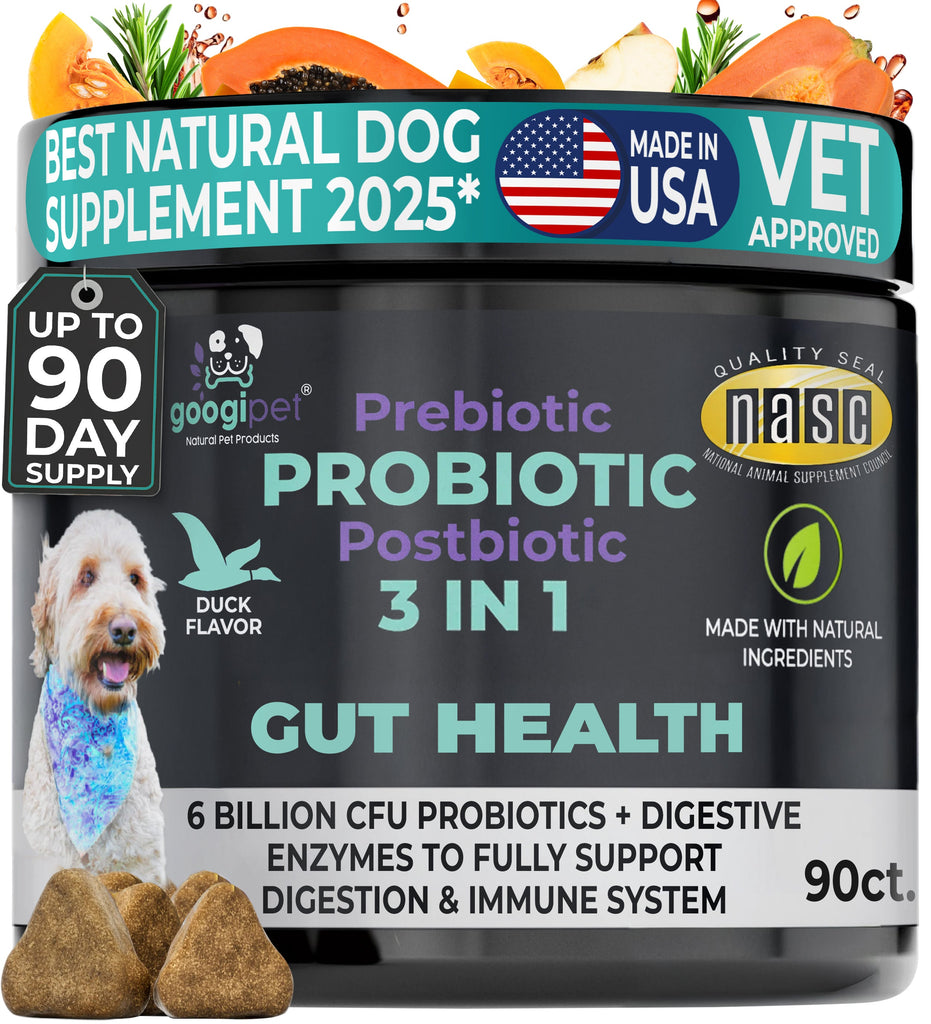 3 in 1 Probiotic Chews for Dogs - gocyberbiz.com