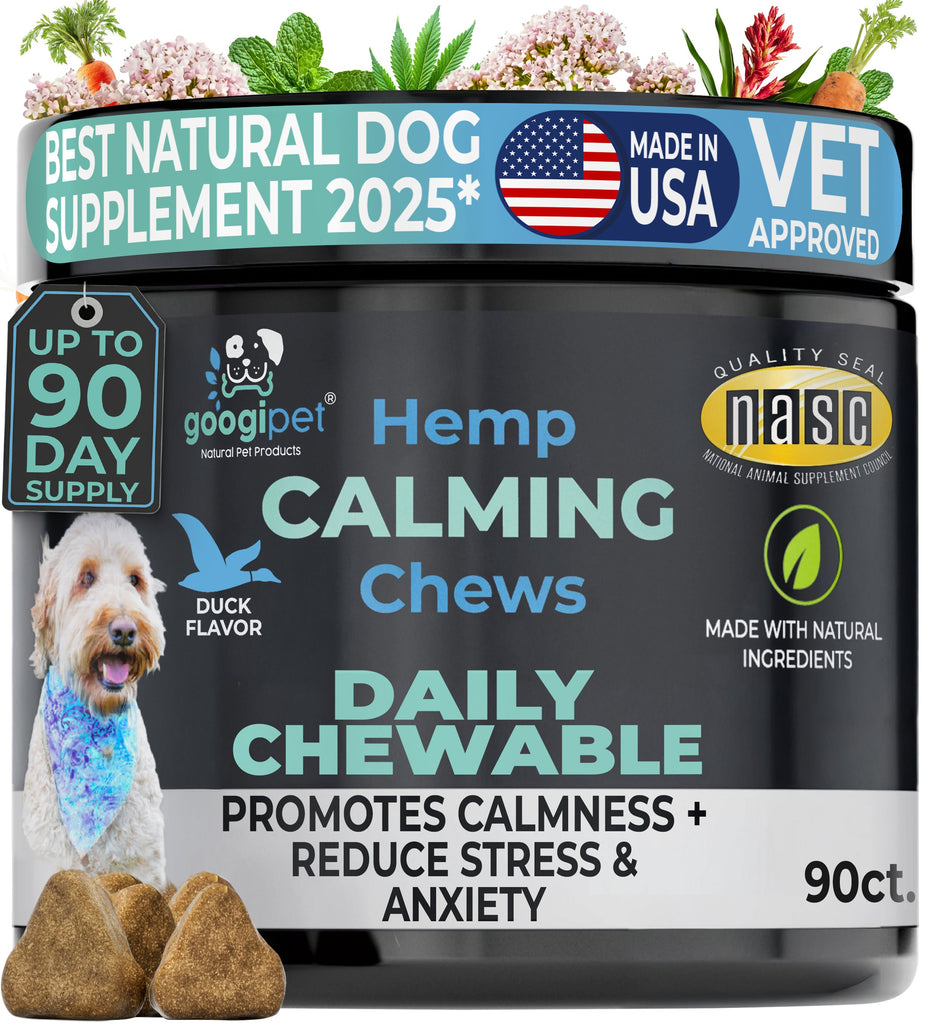 Hemp Calming Chews for Dogs - gocyberbiz.com