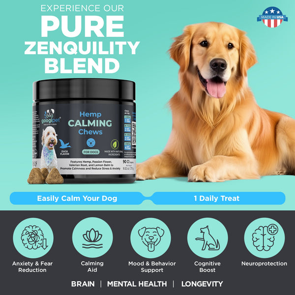 Hemp Calming Chews for Dogs - gocyberbiz.com