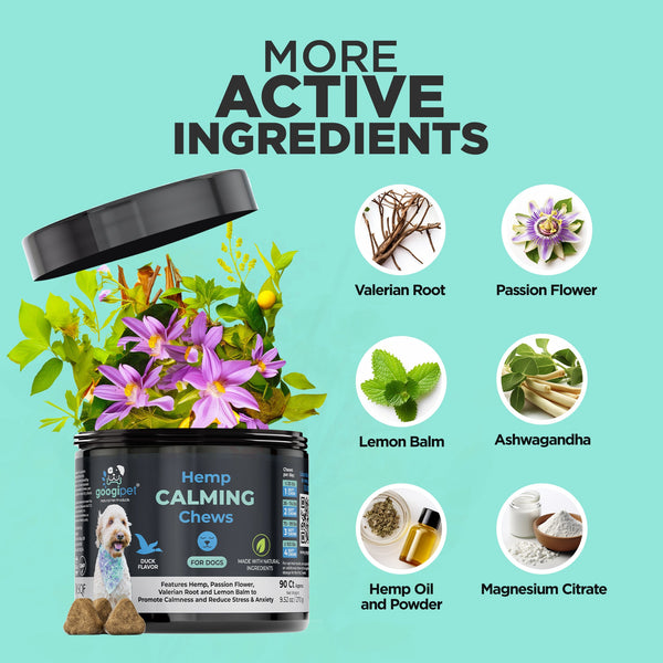 Hemp Calming Chews for Dogs - gocyberbiz.com