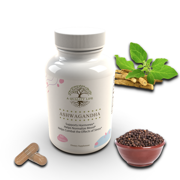 Organic Ashwagandha by A Quality Life Nutrition - gocyberbiz.com