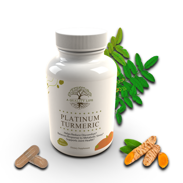 Platinum Turmeric by A Quality Life Nutrition - gocyberbiz.com