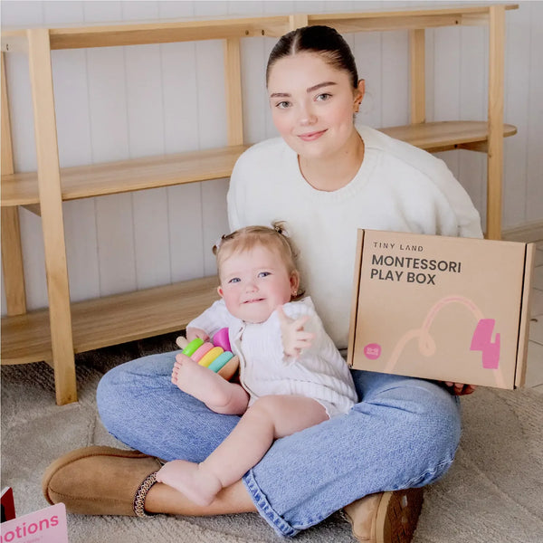 Tiny Land® Montessori Toys for Infants (10–12 Months) - gocyberbiz.com