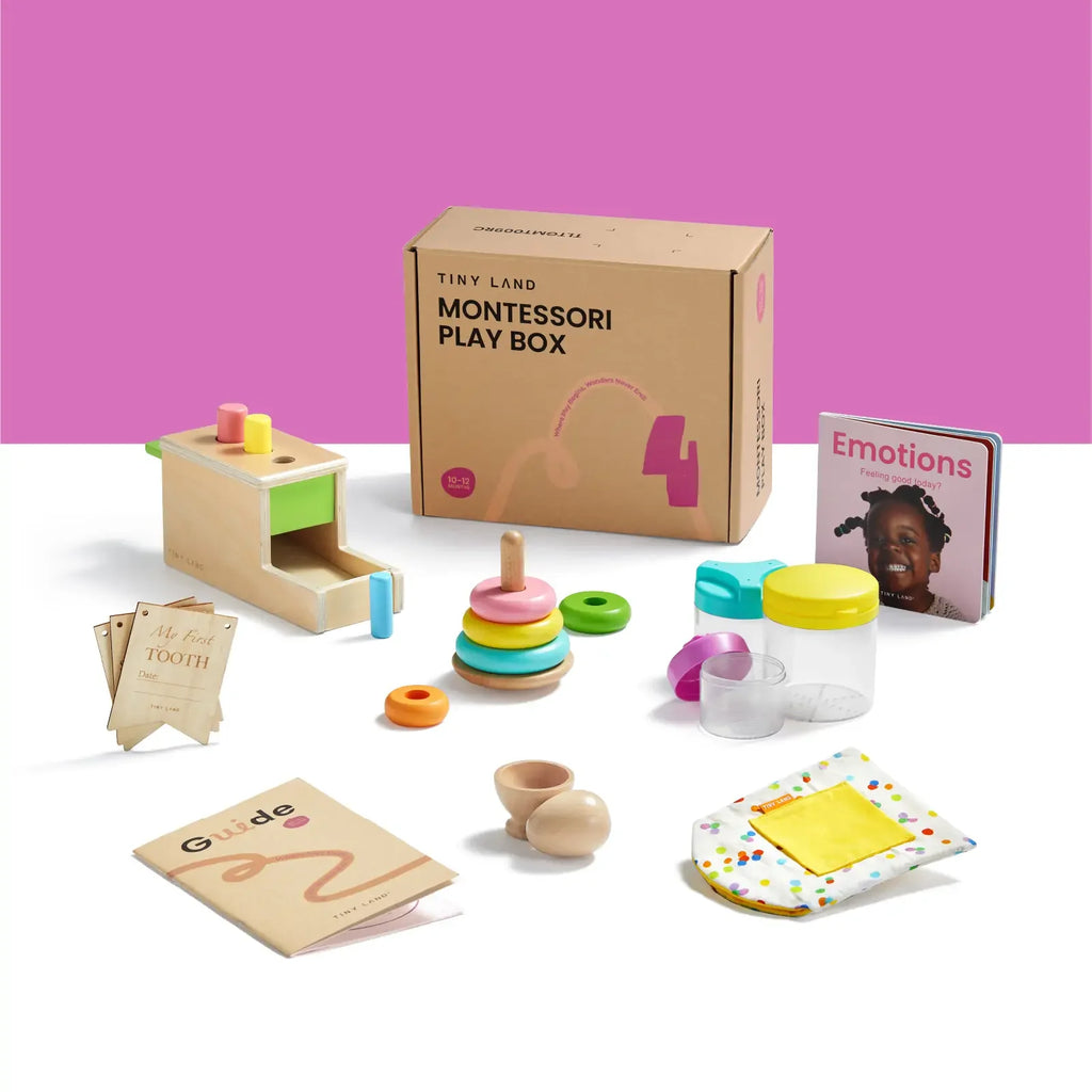 Tiny Land® Montessori Toys for Infants (10–12 Months) - gocyberbiz.com