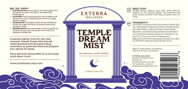 Temple Dream Mist - gocyberbiz.com