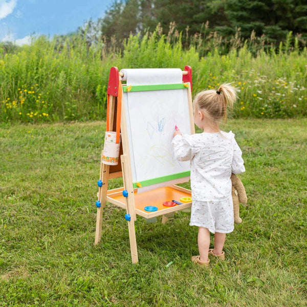 Tiny Land® 3-in-1 Art Easel for Kids - gocyberbiz.com