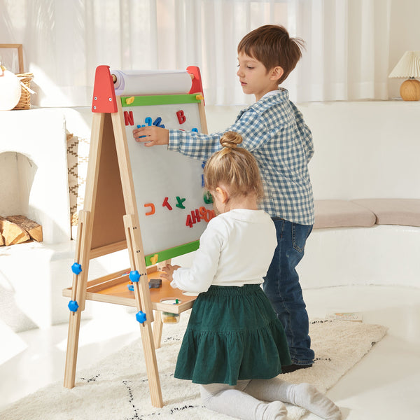 Tiny Land® 3-in-1 Art Easel for Kids - gocyberbiz.com