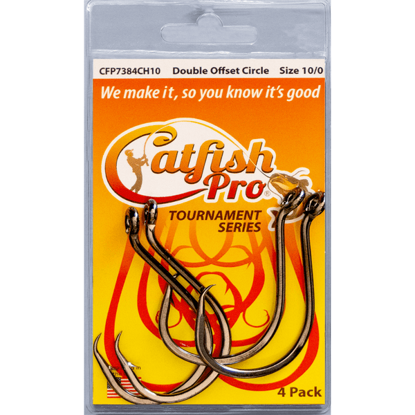Double Offset Circle Hooks 10/0 - gocyberbiz.com