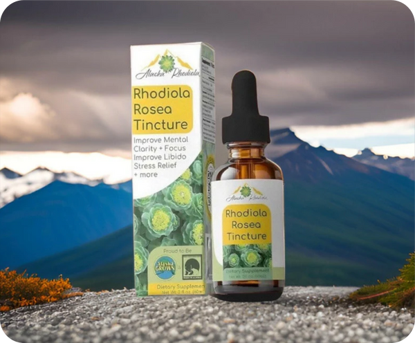 Rhodiola Rosea Tincture – Natural Stress & Energy Support (2 oz) - gocyberbiz.com