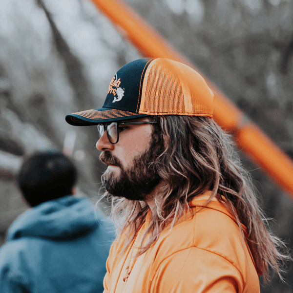 Tournament Series Orange Snapback Hat - gocyberbiz.com