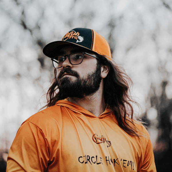 Tournament Series Orange Snapback Hat - gocyberbiz.com