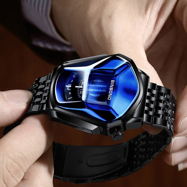Fashion Locomotive Luxury Men's Watches - gocyberbiz.com