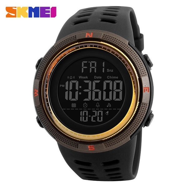 SKMEI Brand Mens Sports Watches Luxury Military Watches For Men - gocyberbiz.com