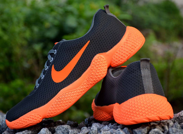 Men's Orange Mesh Smart & Trendy Sports Shoes