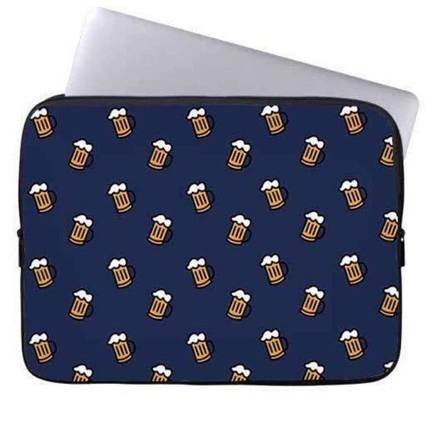 Seamless Beer Laptop Sleeve