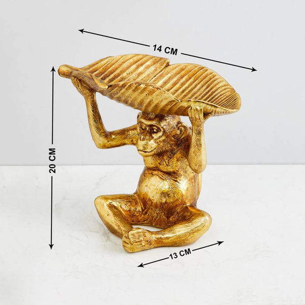 Eternity Monkey with Leaf Platter