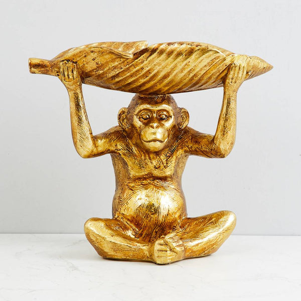 Eternity Monkey with Leaf Platter