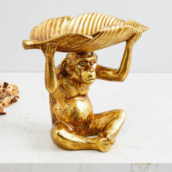 Eternity Monkey with Leaf Platter