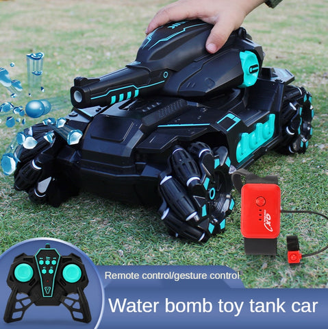 RC Car Big Size 4WD Tank RC Toy Water Bomb Shooting Competitive Gesture Controlled Tank Remote Control Drift Car Adult Kids Toys - gocyberbiz.com