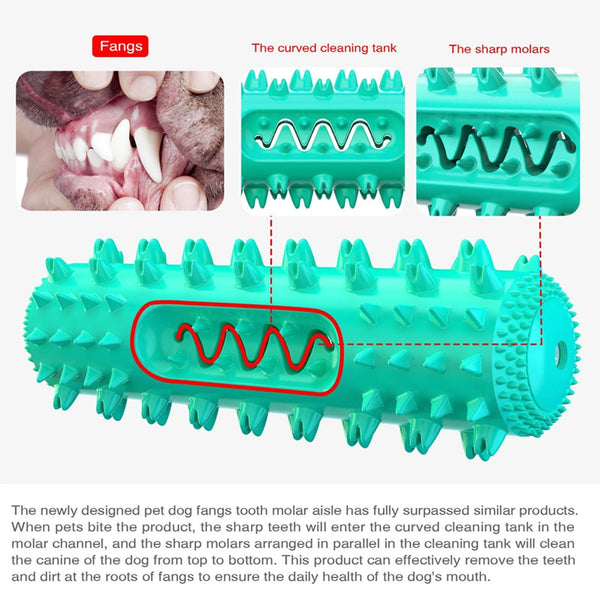 Dog Molar Chew Cleaning Toothbrush - gocyberbiz.com