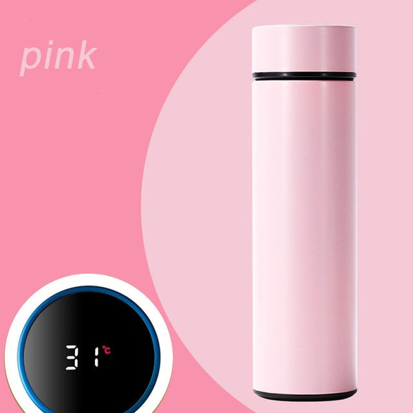 500ML Smart Thermos Water Bottle - gocyberbiz.com
