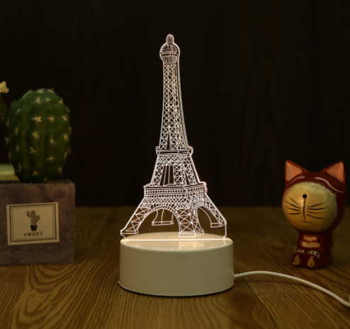 Romantic 3D lamp - gocyberbiz.com