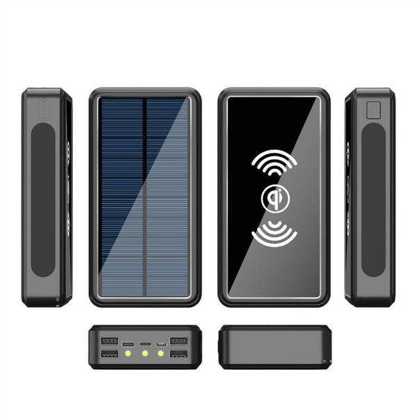 Wireles Solar Power Bank Capacity - gocyberbiz.com