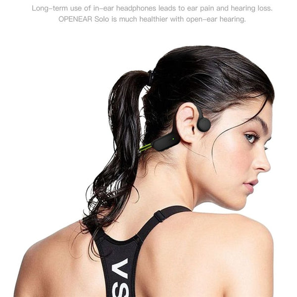 Bone Conduction Headphones Open Ear Audio Headset Waterproof - gocyberbiz.com