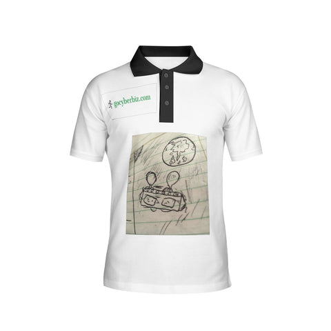 Men's All-Over Print Polo Shirts - gocyberbiz.com