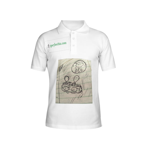 Men's All-Over Print Polo Shirts - gocyberbiz.com