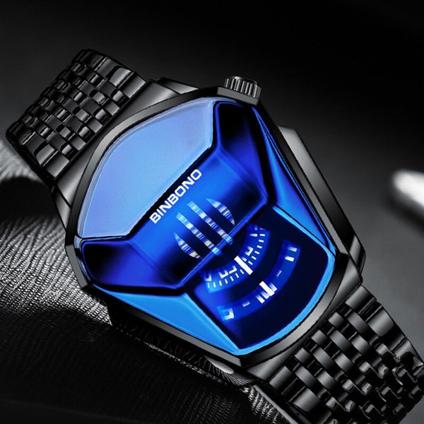 Fashion Locomotive Luxury Men's Watches - gocyberbiz.com