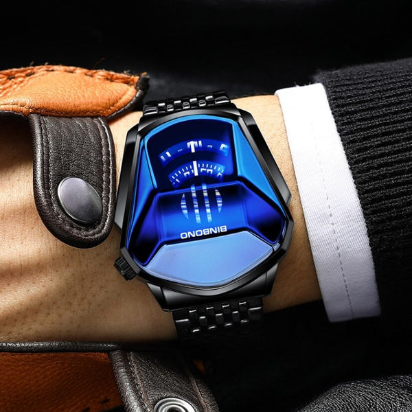 Fashion Locomotive Luxury Men's Watches - gocyberbiz.com