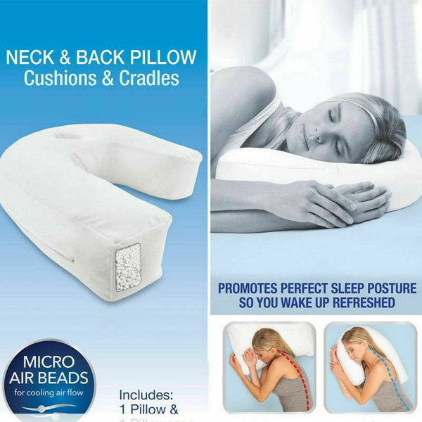 Side Sleeper U- Shape Pillow - gocyberbiz.com