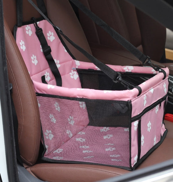 Pet Dog Car Carrier Seat Bag Waterproof Basket Folding Hammock Pet Carriers Bag For Small Cat Dogs Safety Travelling Mesh - gocyberbiz.com